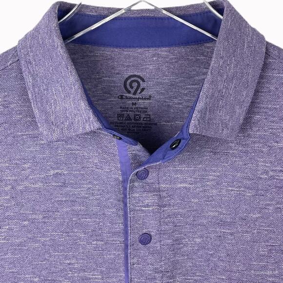 Champion Purple Polo Shirt Sz M - Picture 3 of 3